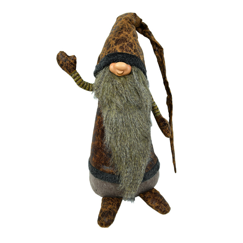 The Holiday Aisle® Standing Gnome Jaap Stuffed Holiday Accent & Reviews